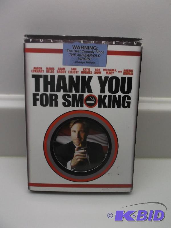 lot 49 image: Thank You for Smoking - DVD Movie, Comes...