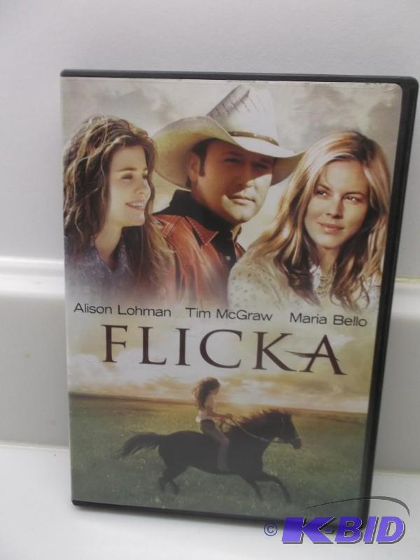 lot 55 image: Flicka - DVD Movie, Comes With Case And ...