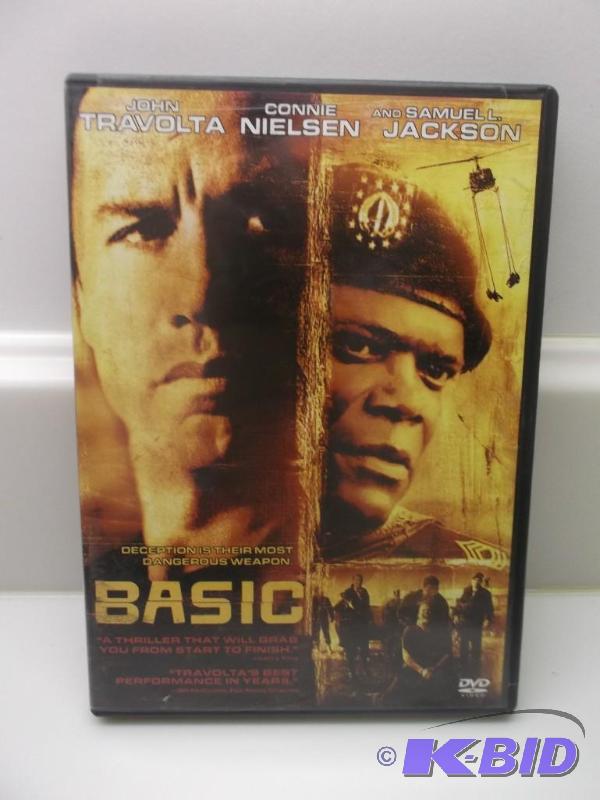 lot 6 image: BASIC - DVD Movie, Comes With Case And C...