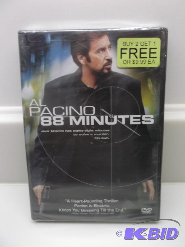 lot 62 image: 88 Minutes - DVD Movie, Comes With Case ...
