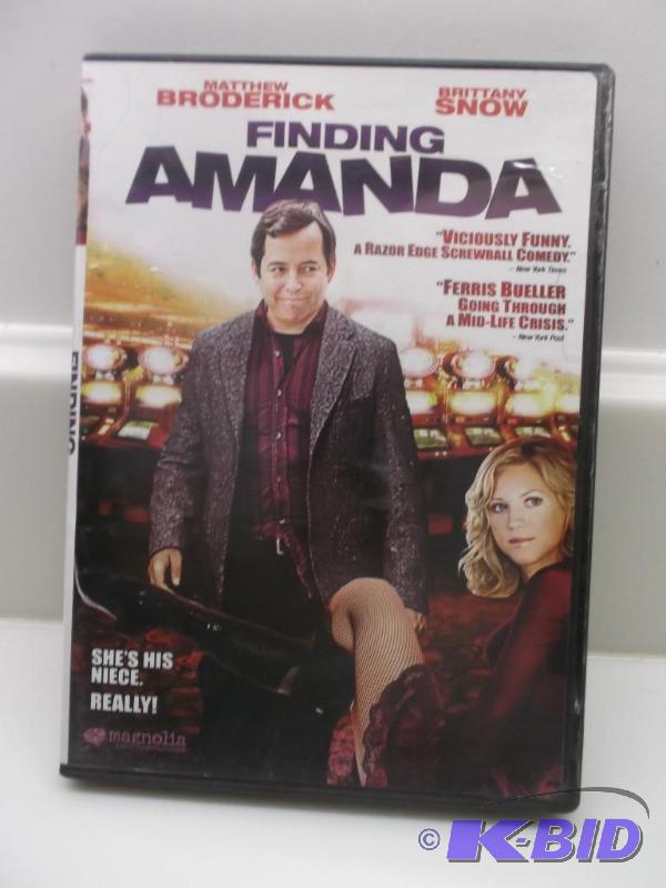 lot 68 image: Finding Amanda - DVD Movie, Comes With C...
