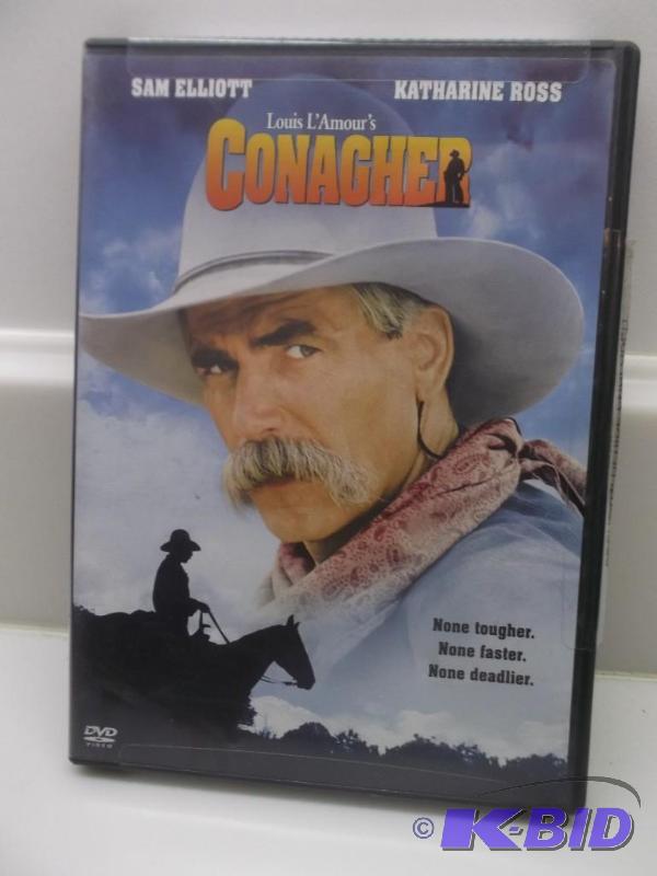 lot 71 image: Conagher - DVD Movie, Comes With Case An...