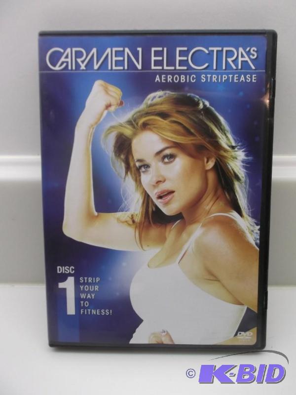 lot 74 image: Carmen Aerobic StripTease - DVD Movie, C...