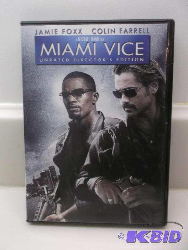 lot 80 image: Miami Vice - DVD Movie, Comes With Case ...