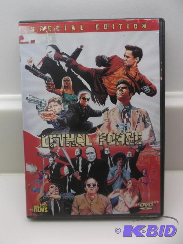 lot 85 image: Lethal Force - DVD Movie, Comes With Cas...