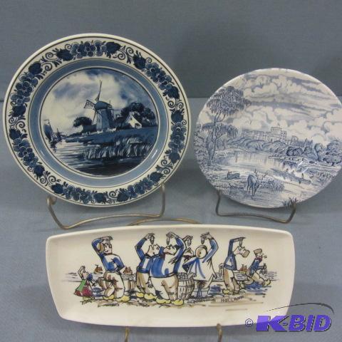 Blue and White Plates