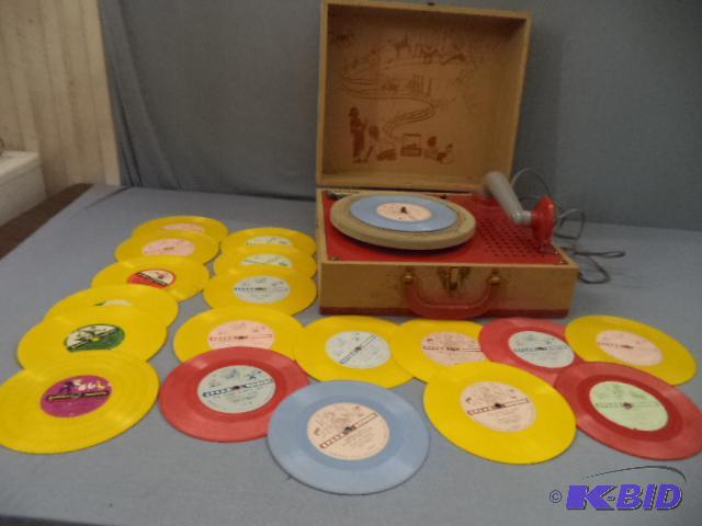 Childs Phonograph, Records