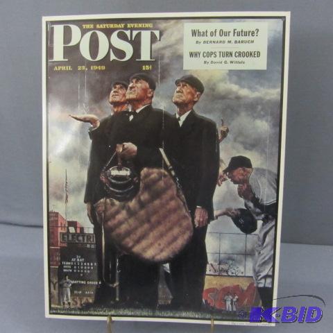 Sat Evening Post Sign
