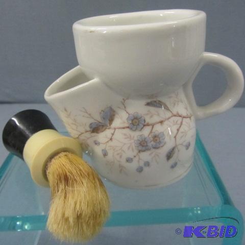 Fancy Shaving Cup, Brush