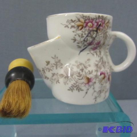 Fancy Shaving Cup, Brush