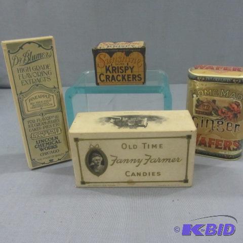 Vintage Store Tins