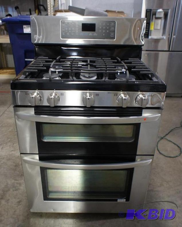 LG Gas Stove, Model # (LDG3036ST) 30&quot Fr...