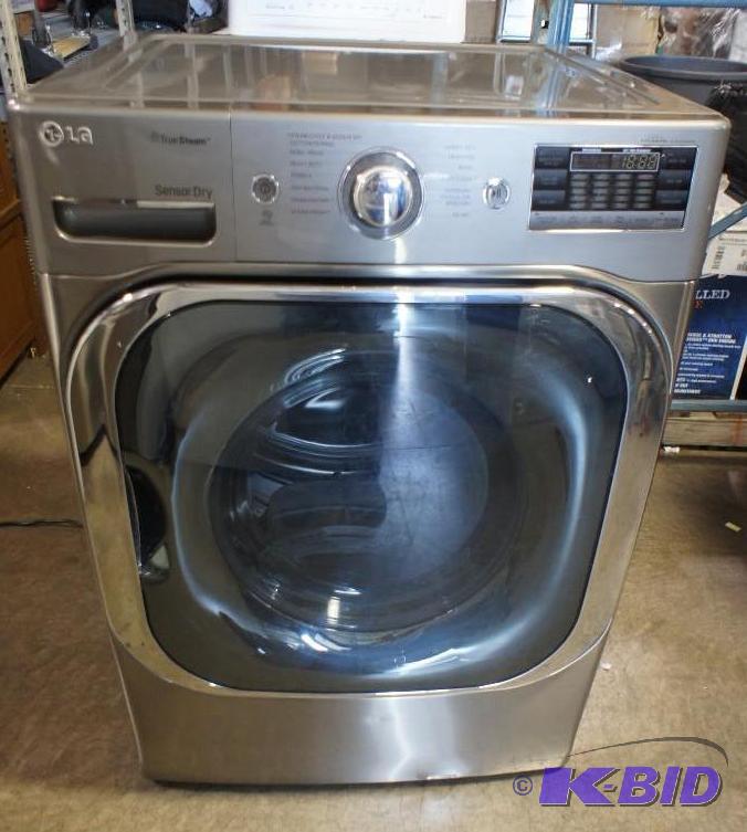 LG Dryer Model # (DLGX8001V) LG DLGX8001V Ste...