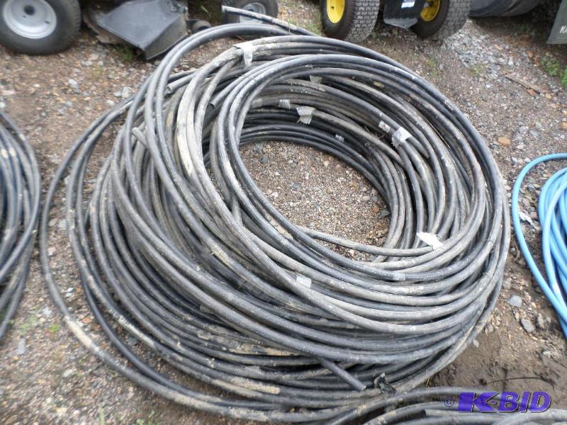 lot 17 image: Stack Of Various Lengths Of 1" 200PSI Ir...