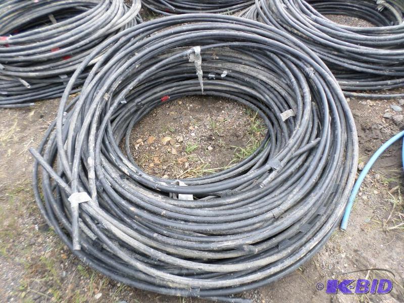 lot 18 image: Stack Of Various Lengths Of 1" 200PSI Ir...