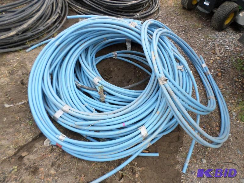 lot 19 image: Stack Of Various Lengths Of 1" 200PSI Ir...