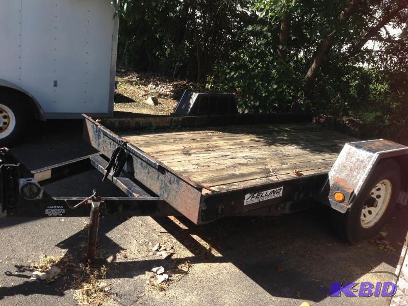 lot 0 image: Felling Flatbed Tilt Trailer