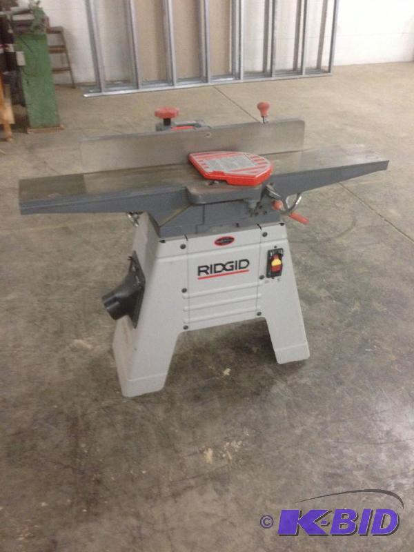 lot 12 image: Ridgid Jointer