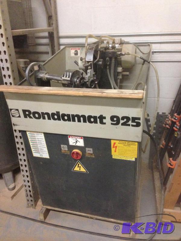 lot 2 image: Weinig Rondamat 925 Knife Grinder