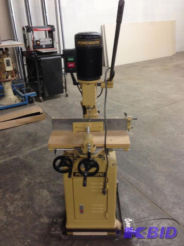 lot 22 image: Powermatic mortiser on Mobile base