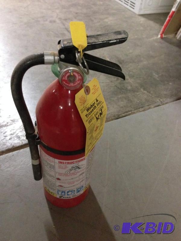 lot 57 image: Kidde ABC Fire Extinguisher