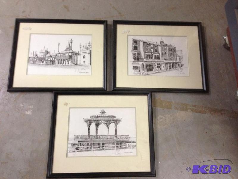 lot 68 image: Three Framed Prints