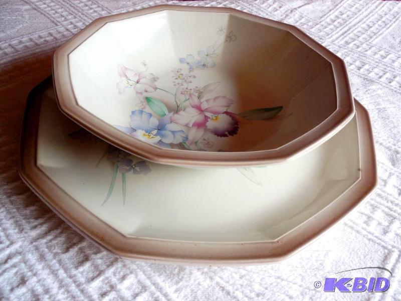 Mikasa Large Serving Platter & Large Pasta Bowl