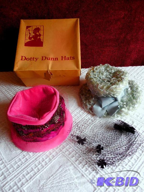 Vintage Hats and Hat Box