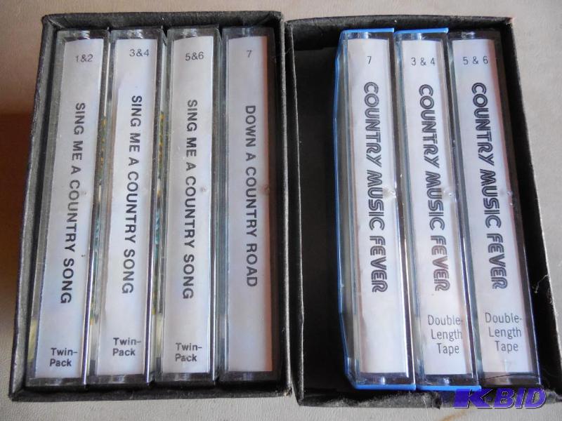 Vintage Lot of Crazy Country Music Cassettes