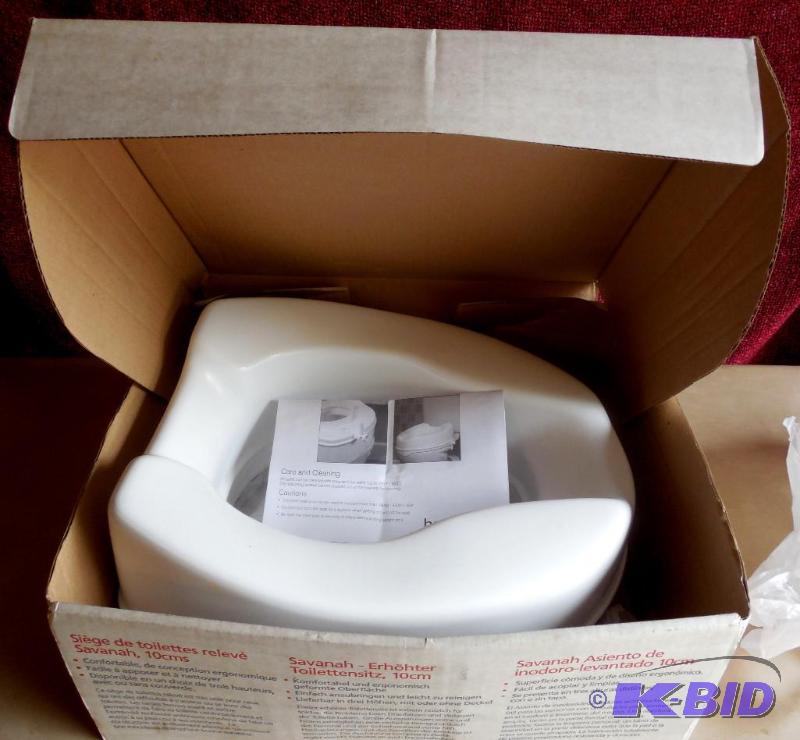 4 Raised Toilet Seat
