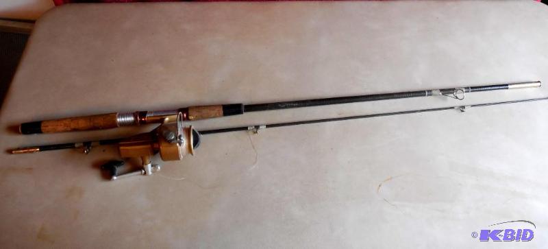 Vintage Fishing Pole - Cork Handle