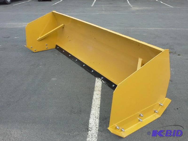 10 Skid Steer Snow Pusher