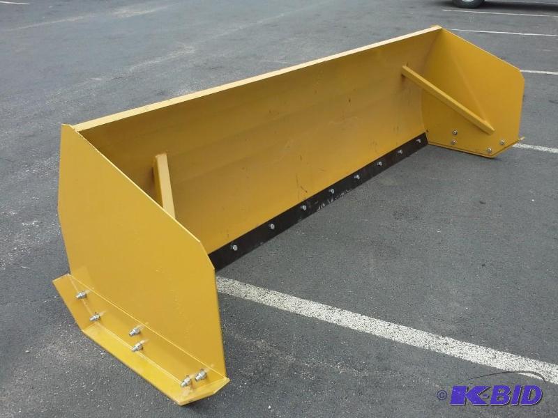 10 Skid Steer Snow Pusher