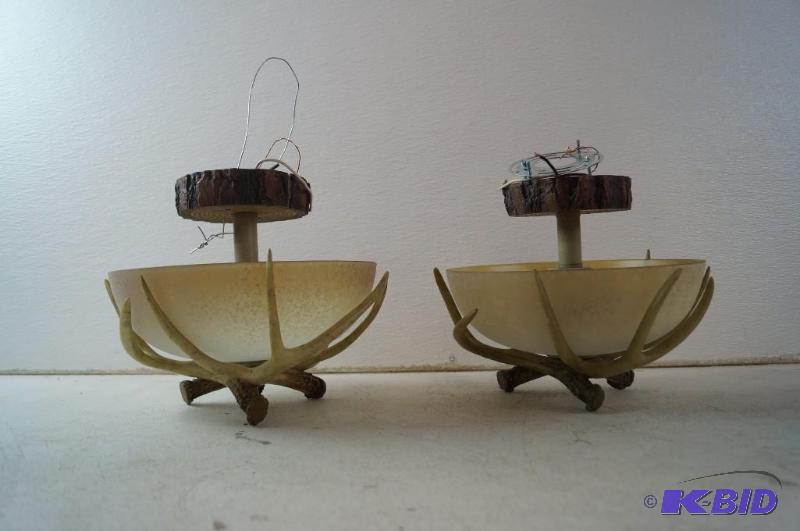 Antler ceiling lights