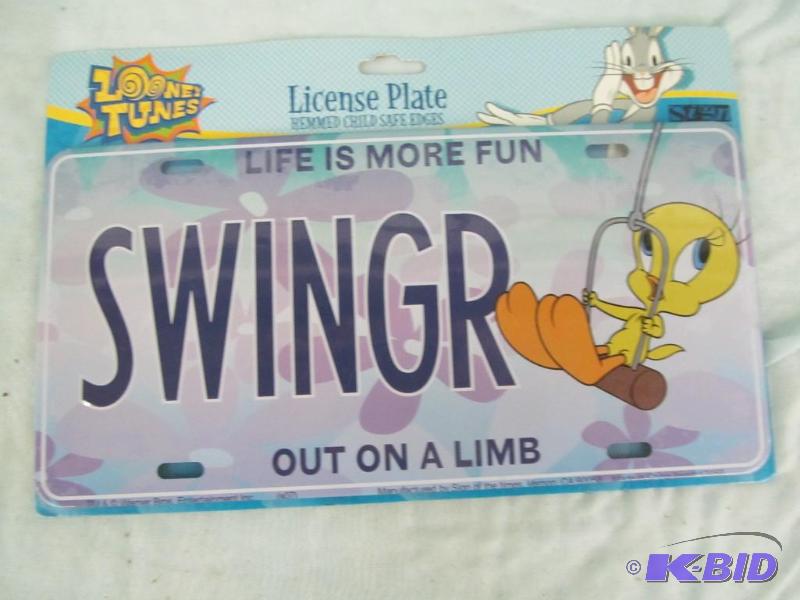 lot 116 image: License Plate