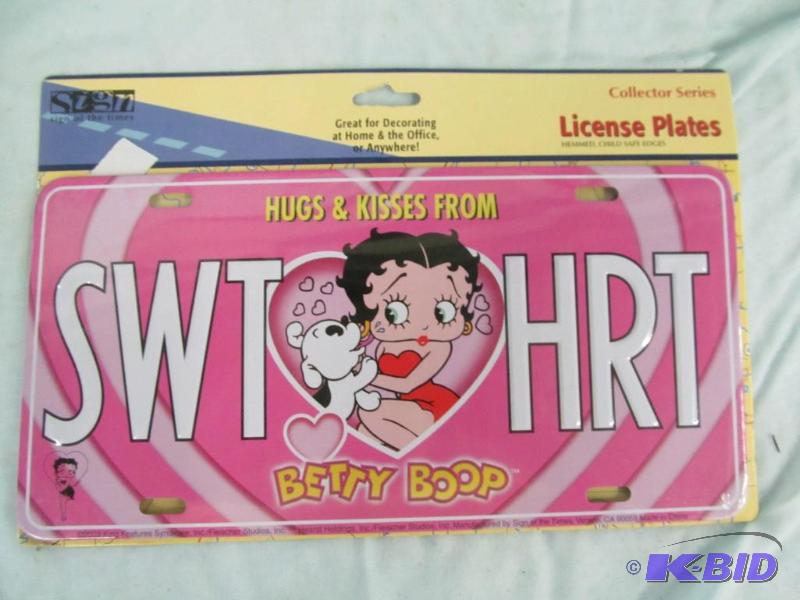lot 128 image: License Plate
