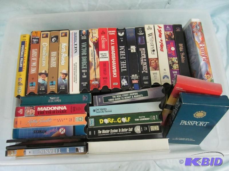 lot 196 image: VHS