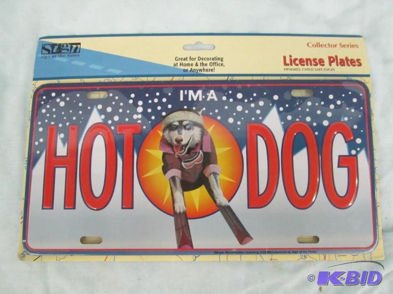 lot 46 image: License Plate