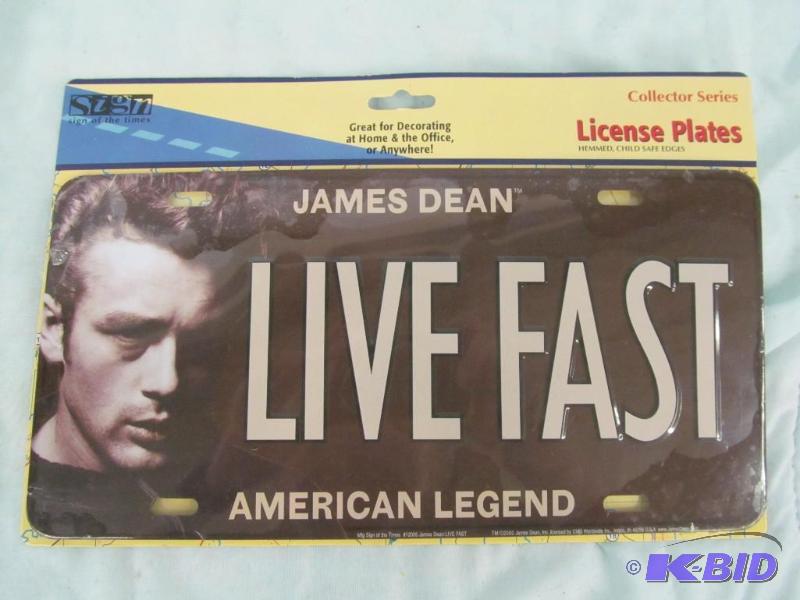 lot 78 image: License Plate