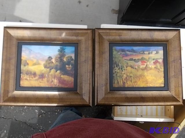 lot 52 image: 2 Framed Picture 14 x 16...