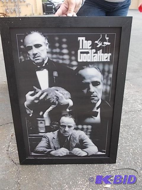 lot 56 image: The Godfather Holographic Picture 29 x 21...