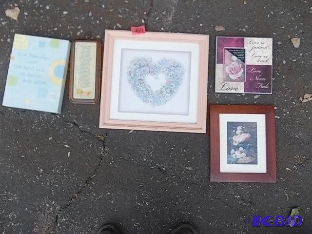 lot 59 image: Assorted Pictures (5 Total)...