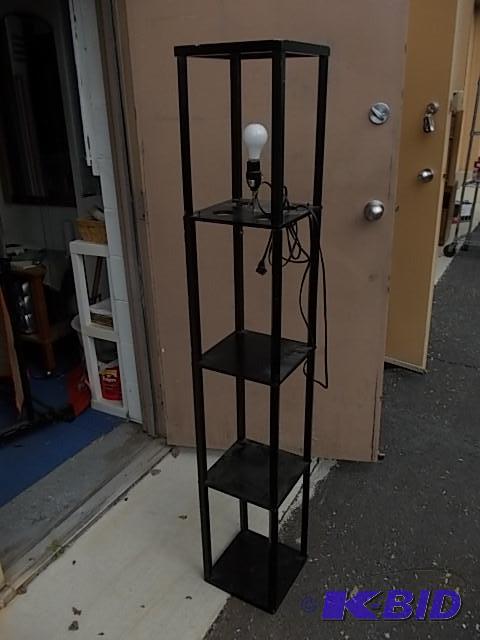 lot 80 image: 10x10x63 Tall - Floor Lamp Shelf Unit...