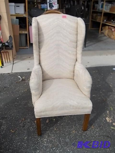 lot 94 image: Wing Back Chair...