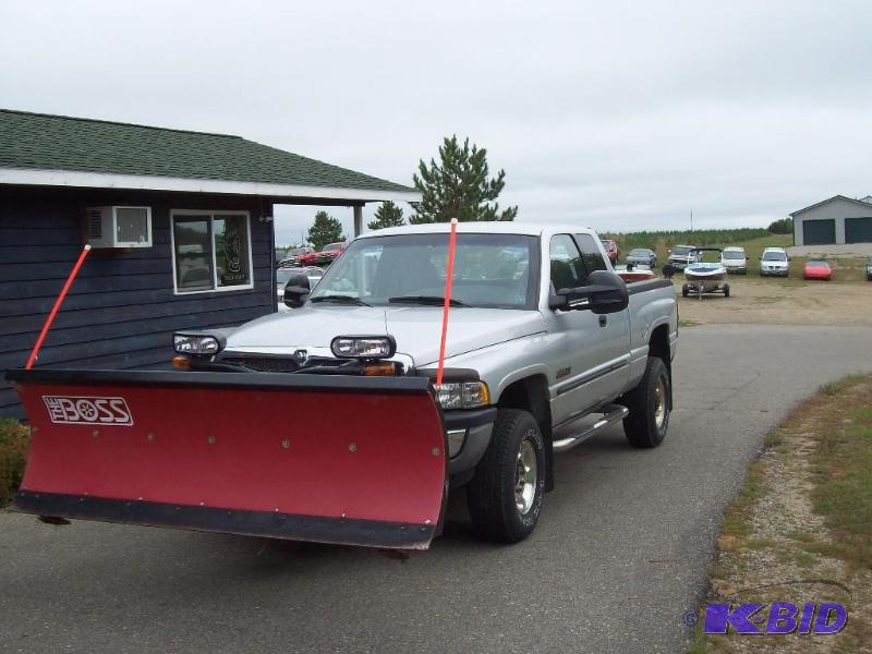 Dodge Ram With A 8ft Plow