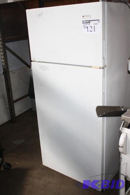 lot 121 image: White-Westinghoues&nbspRefrigerator white ...