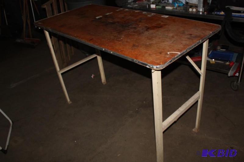 lot 172 image: Lot of (7) Items Including (6) Wood Top Table...