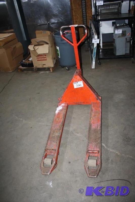 lot 200 image: Thork-Truck 5500LB pallet jack....