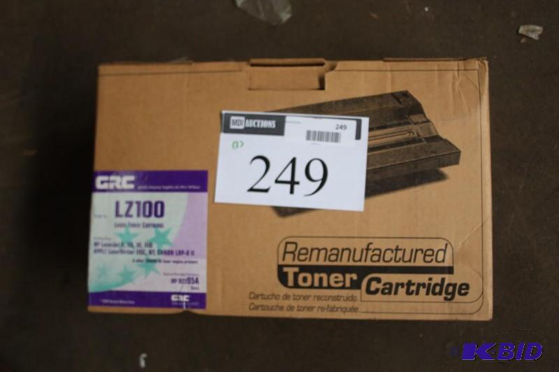 lot 249 image: LZ100 Laser Toner Cartridge For HP Laser Jet...