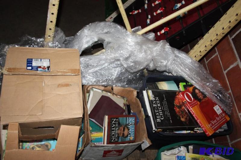 lot 296 image: Box lot of (4) Including Miscellaneous books...